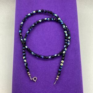 💛 Handmade 925 Rainbow Hematite Choker Necklace